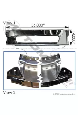 Freightliner M2 112 Bumper Assembly, Front