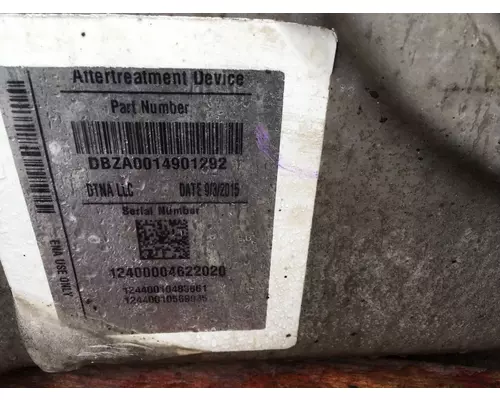 Freightliner M2 112 DPF (Diesel Particulate Filter)