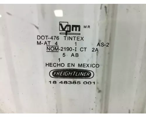 Freightliner M2 112 Door Glass, Front