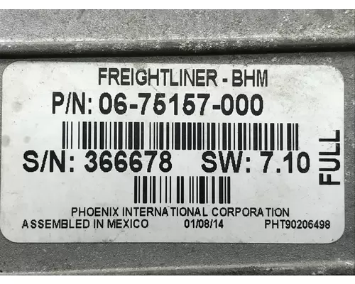 Freightliner M2 112 Electrical Misc. Parts