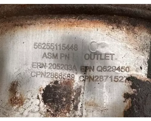 Freightliner MT45 Chassis DPF (Diesel Particulate Filter)