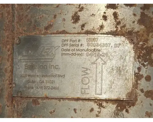 Freightliner MT55 Chassis DPF (Diesel Particulate Filter)