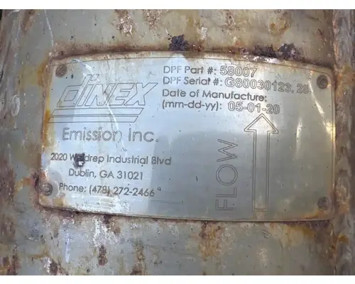 Freightliner MT55 Chassis DPF (Diesel Particulate Filter)