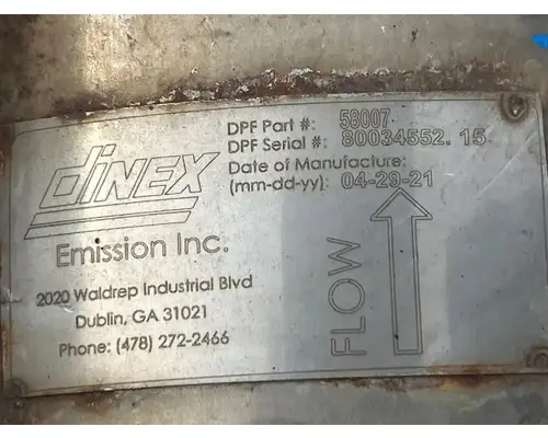 Freightliner MT55 Chassis DPF (Diesel Particulate Filter)