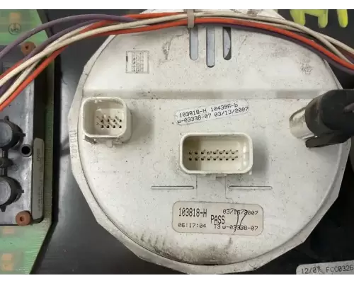 Freightliner MT55 Chassis Instrument Cluster