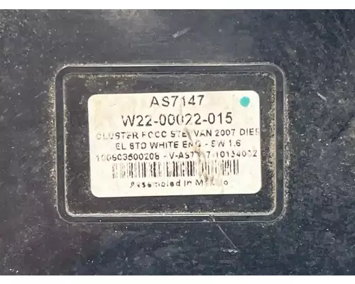 Freightliner MT55 Chassis Instrument Cluster