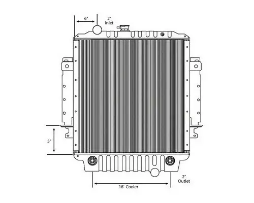 Radiator FREIGHTLINER MT35 LKQ Heavy Truck Maryland