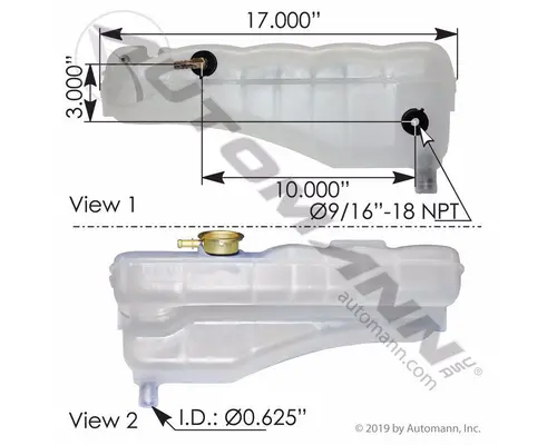 Cooling Assy. (Rad., Cond., ATAAC) FREIGHTLINER MT45 Frontier Truck Parts
