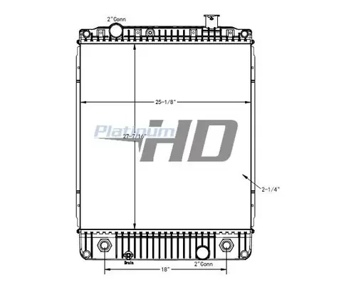 Radiator FREIGHTLINER MT45 LKQ Geiger Truck Parts