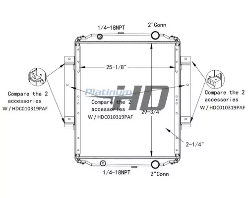 Radiator FREIGHTLINER XC LKQ Western Truck Parts