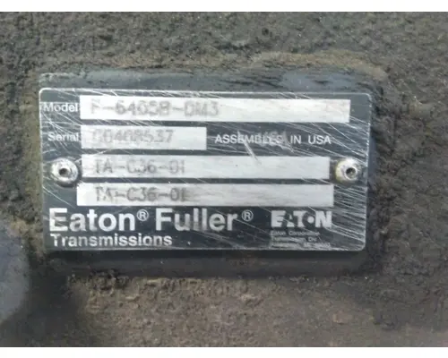 Transmission Assembly FULLER F6405B-DM3 LKQ Heavy Truck - Goodys