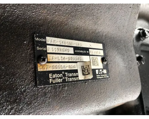 Fuller FAM14810B-EA3 Transmission
