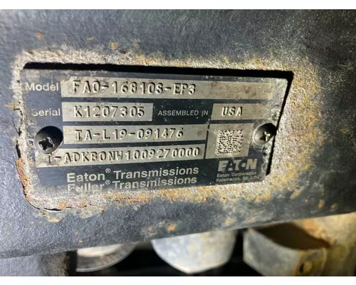 Fuller FAO16810S-EP3 Transmission