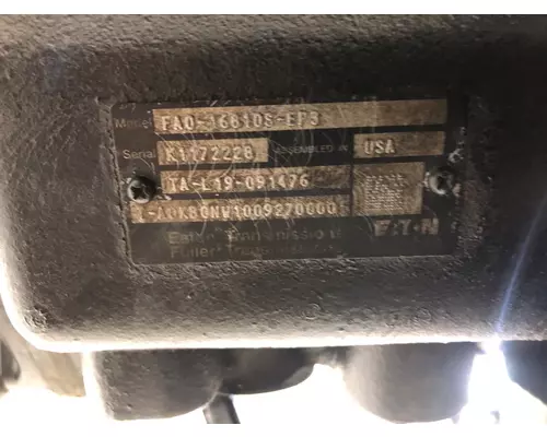 Fuller FAO16810S-EP3 Transmission