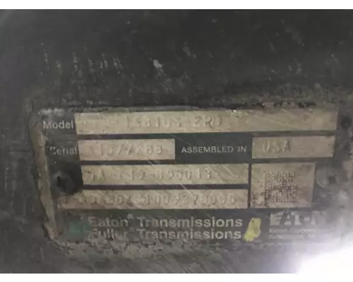 Fuller FAO16810S-EP3 Transmission