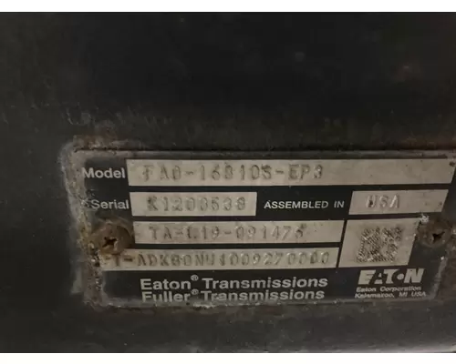 Fuller FAO16810S-EP3 Transmission