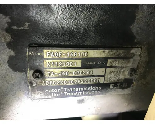 Fuller FAOF16810C Transmission