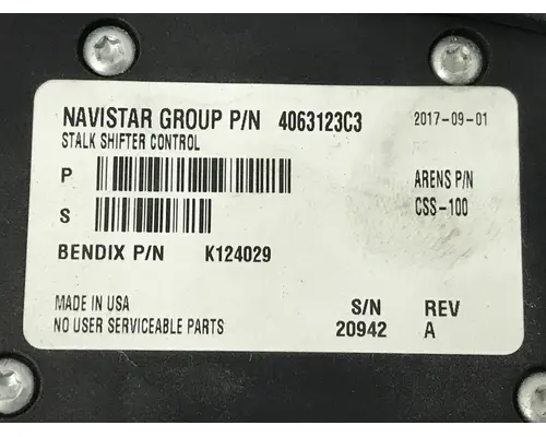 Fuller FAOM15810S-EC3 Transmission Shifter (Electronic Controller)