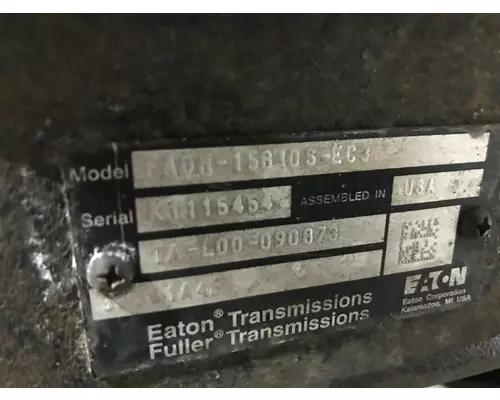 Fuller FAOM15810S-EC3 Transmission