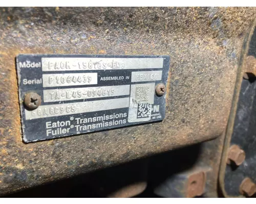 Fuller FAOM15810S-EN3 Transmission