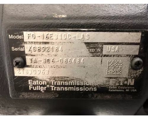 Fuller FO16E310C-LAS Transmission