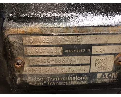 Fuller FO16E310C-LAS Transmission