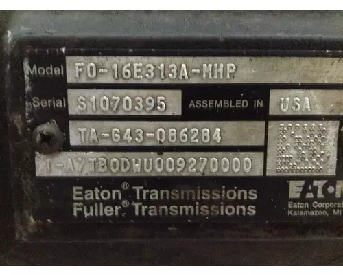 Fuller FO16E313A-MHP Transmission