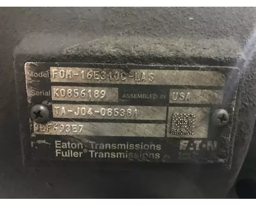Fuller FOM16E310C-LAS Transmission