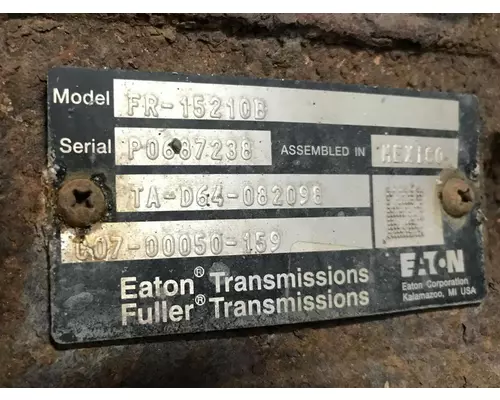 Fuller FR15210B Transmission