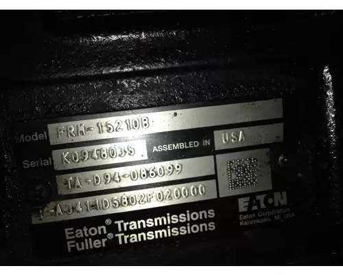 Fuller FRM15210B Transmission