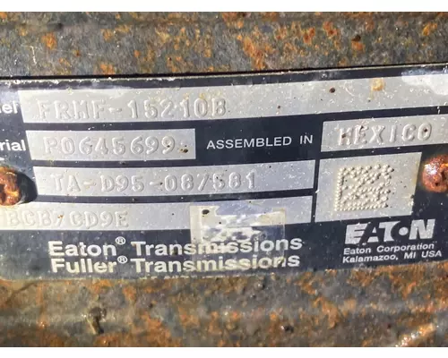 Fuller FRMF15210B Transmission