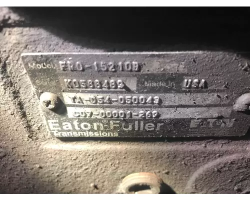 Fuller FRO15210B Transmission