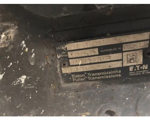 Fuller FRO16210B Transmission Misc. Parts