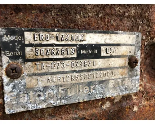 Fuller FRO17210C Transmission Misc. Parts