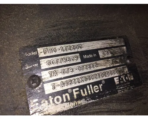 Fuller FRO17210C Transmission Misc. Parts