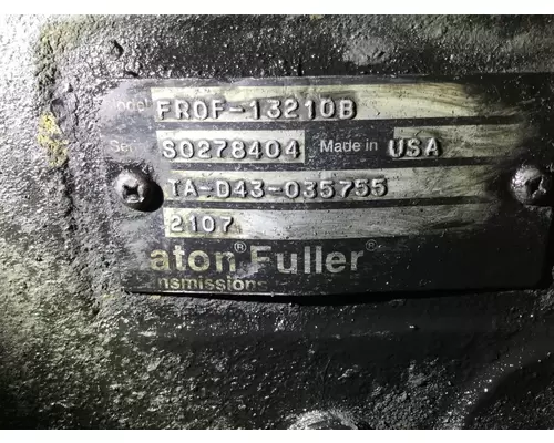 Fuller FROF13210B Transmission