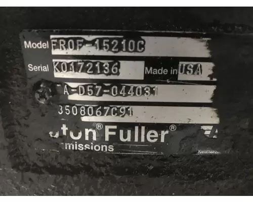 Fuller FROF15210C Transmission