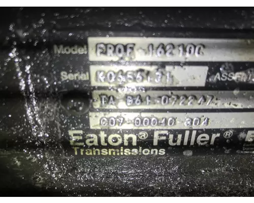 Fuller FROF16210C Transmission