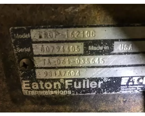 Fuller FROF16210C Transmission