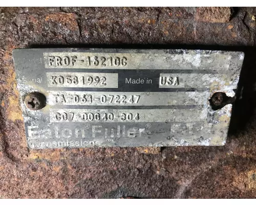 Fuller FROF16210C Transmission