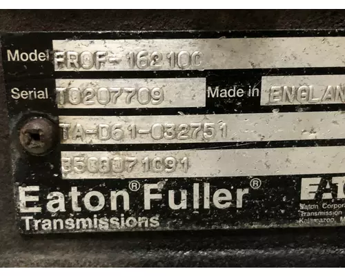 Fuller FROF16210C Transmission