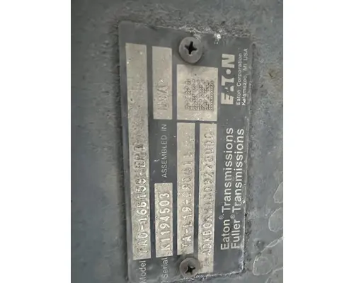 Transmission Assembly FULLER FAO16810S-EP3 Tim Jordan's Truck Parts, Inc.