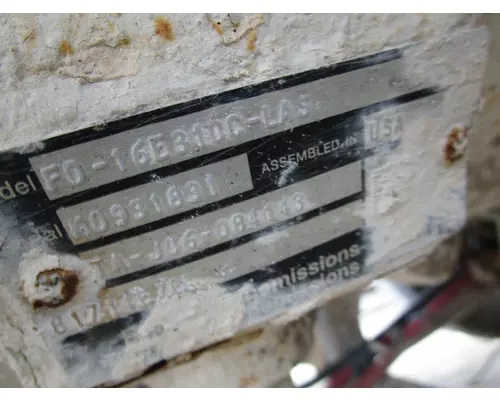Transmission Assembly FULLER FO16E310C-LAS Tim Jordan's Truck Parts, Inc.