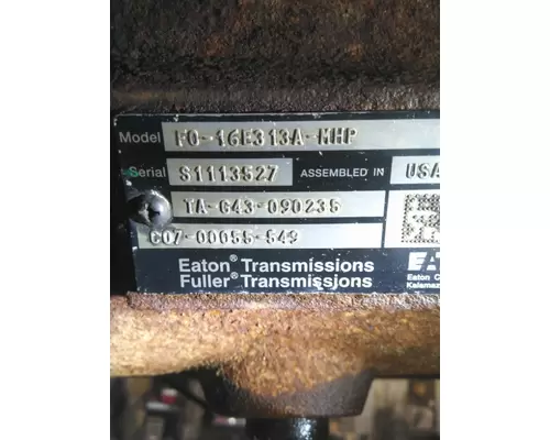 Transmission Assembly FULLER FO16E313AMHP  LKQ Heavy Truck - Goodys