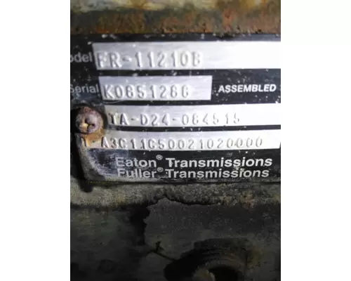 Transmission Assembly FULLER FR11210B LKQ Heavy Truck - Goodys