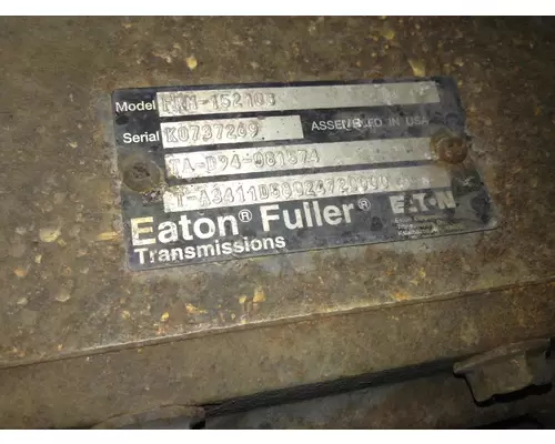 Transmission Assembly Fuller FRM15210B Vander Haags Inc Cb