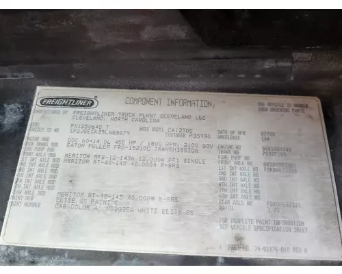 Transmission Assembly FULLER FRO15210C LKQ Thompson Motors - Wykoff