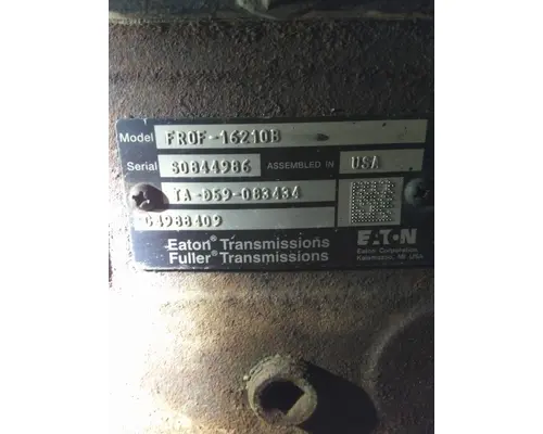 Transmission Assembly FULLER FRO16210BP LKQ Heavy Truck - Goodys