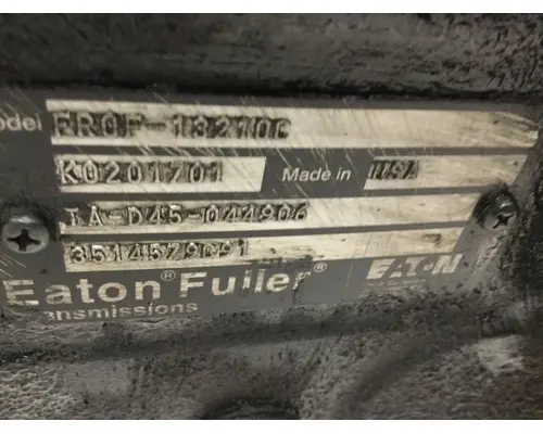 Transmission Assembly FULLER FROF13210C LKQ Heavy Duty Core