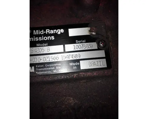 Transmission Assembly FULLER FS4205B Crest Truck Parts